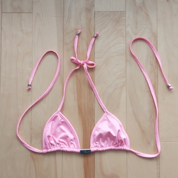 La Bella Mafia Pink Bikini Top - Picture 1 of 5